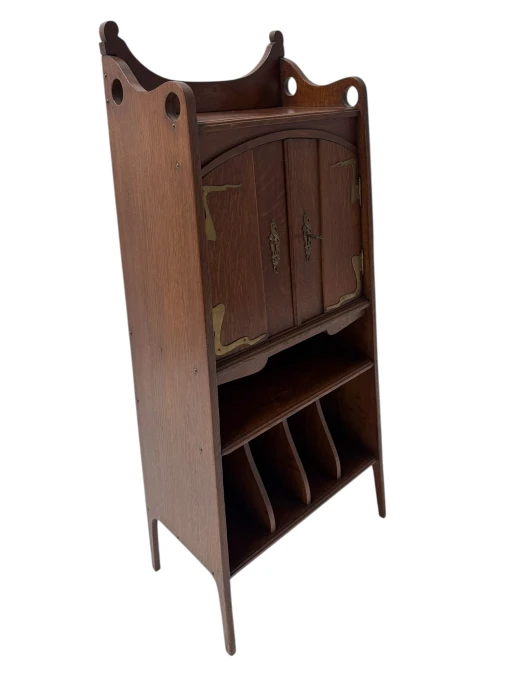 Arts & Crafts Art Nouveau Cabinet by H.P. Mutters & Zoon Den Haag, 1900s